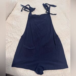 Shein Navy Blue Romper
